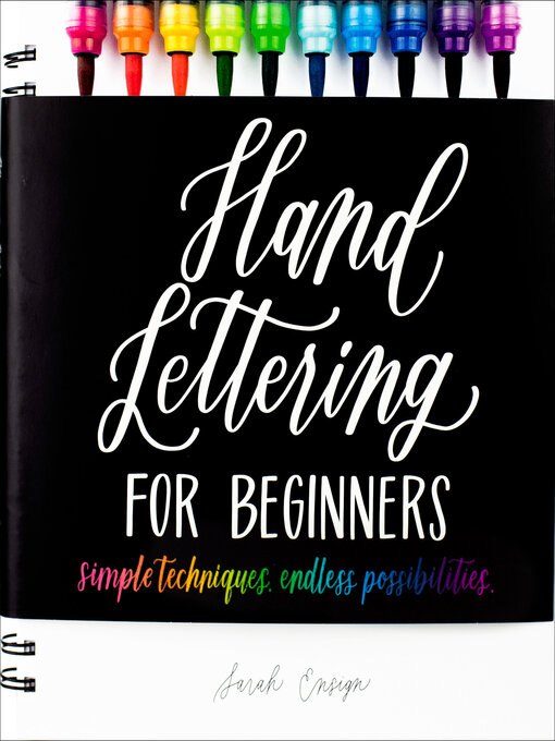 Title details for Hand Lettering for Beginners by Sarah Ensign - Wait list